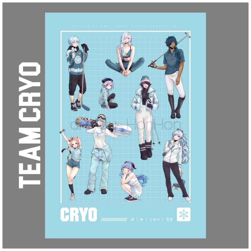 [M/L] Print "Team Cryo"...