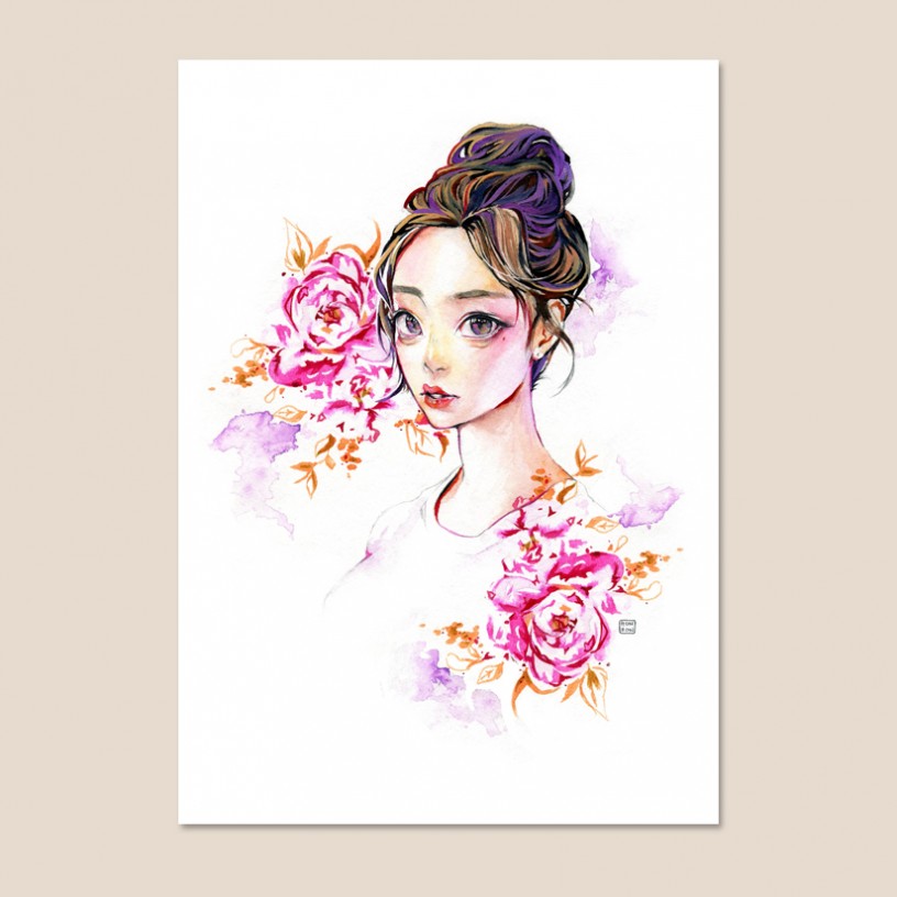 [Medium] Print "Floral"