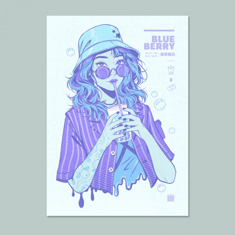 [Medium] Print "Blueberry...
