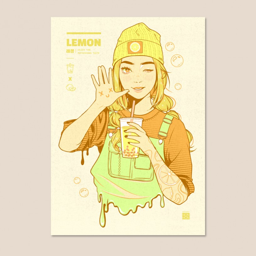 [Medium] Print "Lemon Boba...
