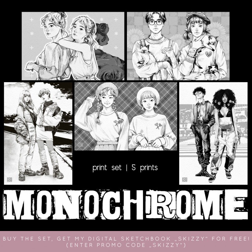 Print set "Monochrome"